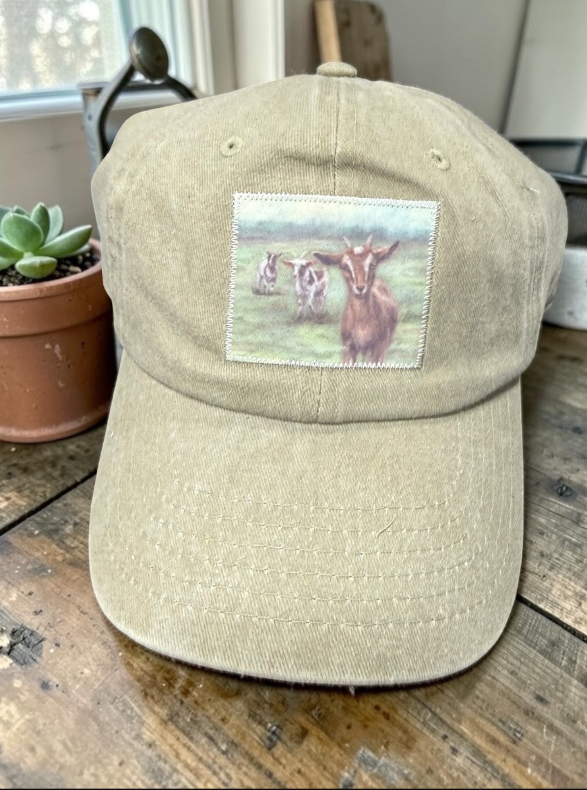 Embroidered Goat Hats