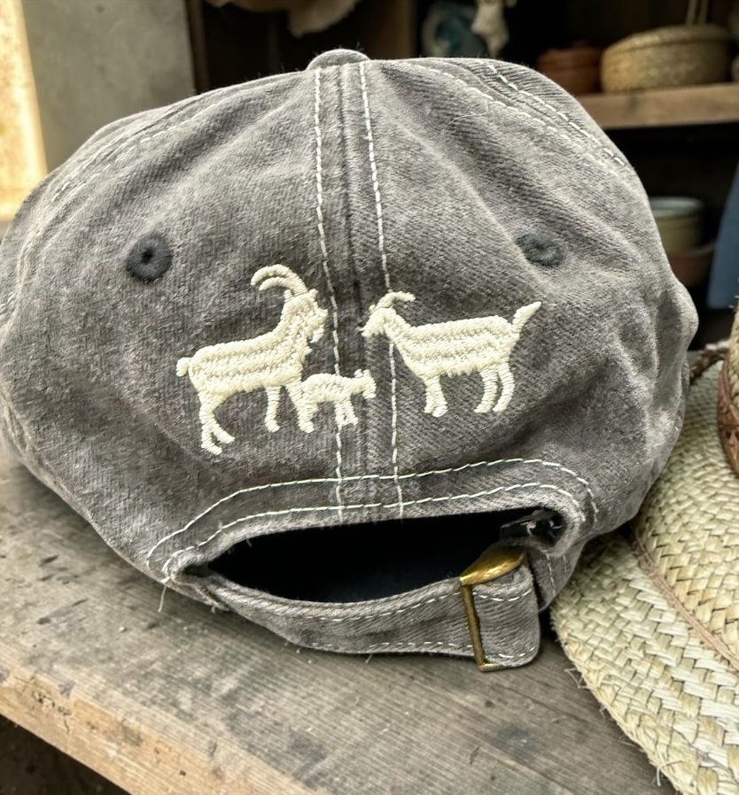 Embroidered Goat Hats