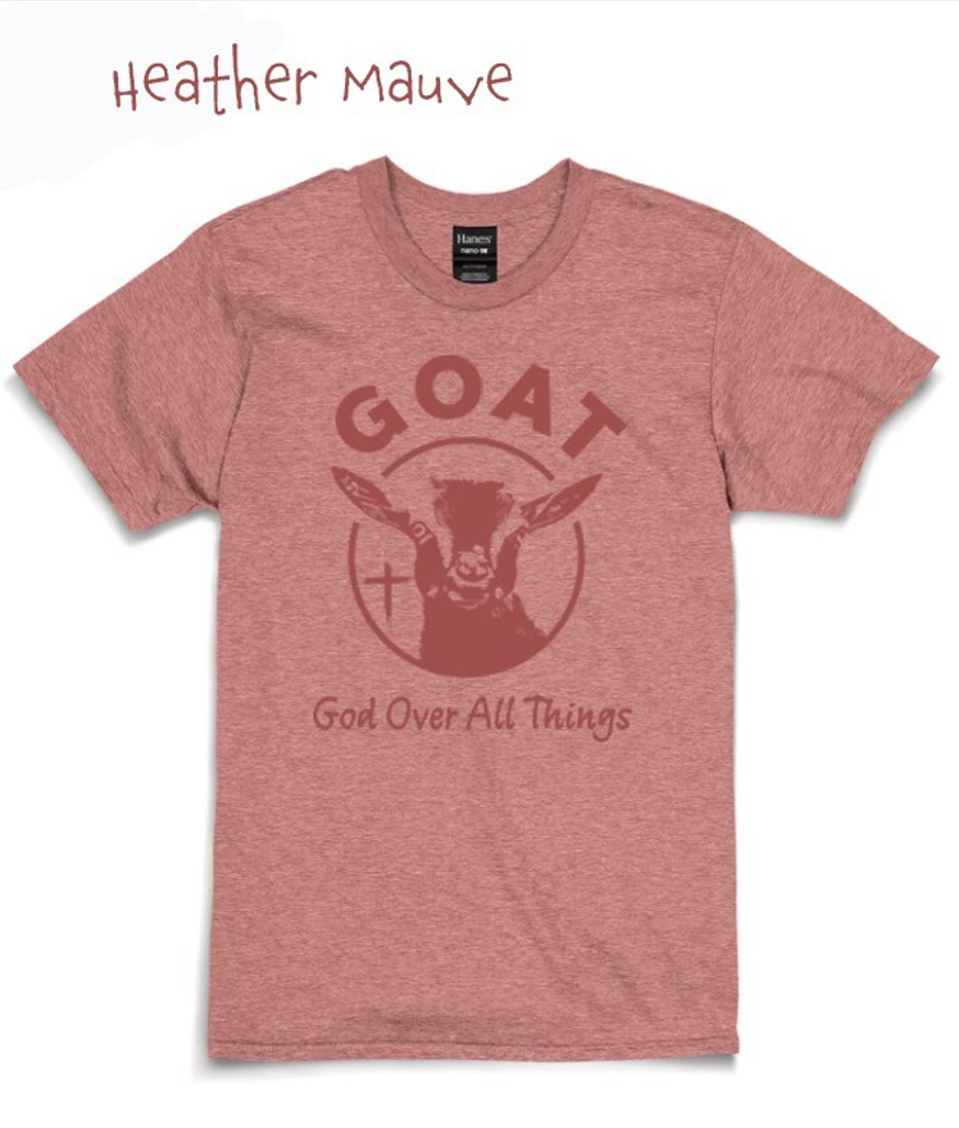 GOAT: God Over All Things Short Sleeve Adult Shirt